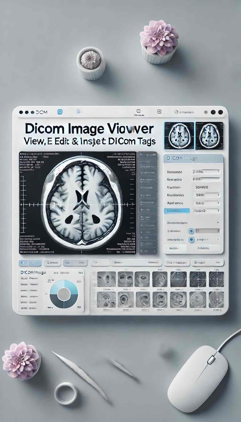 DICOM Image Viewer with Header Viewer | Edit & Inspect DICOM Tags